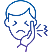 Jaw pain and TMJ icon